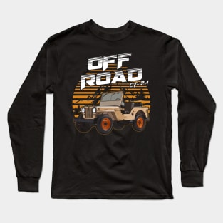 Jeep CJ-2A jeep car offroad name Long Sleeve T-Shirt